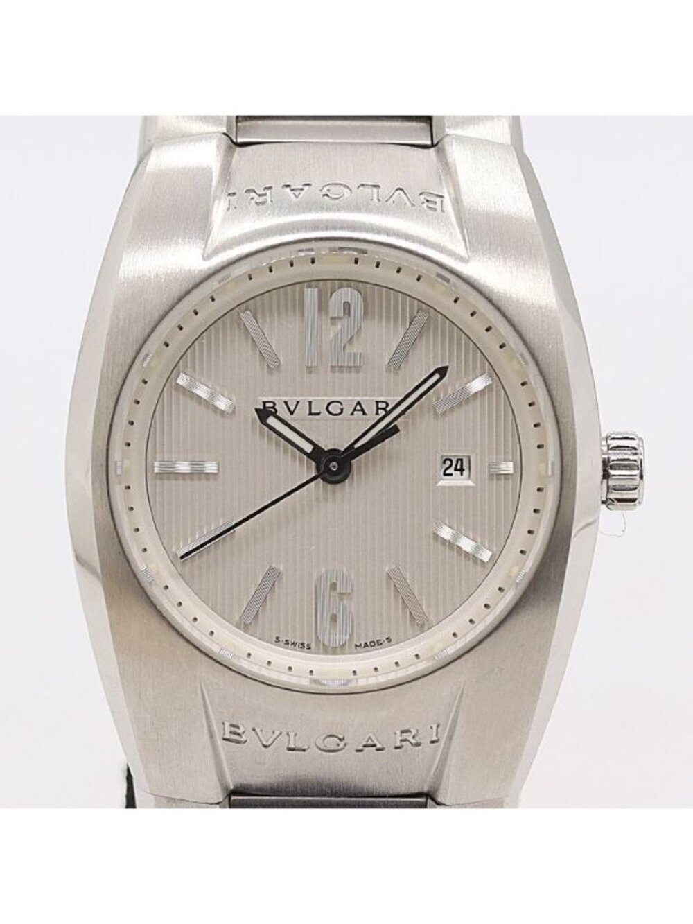 Bvlgari Bulgari Ergon Silver Dial Date Watch